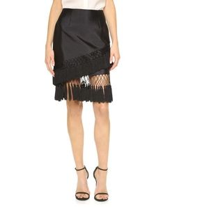 NWT C/Meo Collective Firestone Skirt, Black