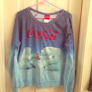 • coco cola edition sweat shirt •