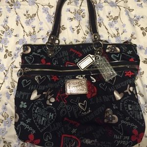 Coach purse-poppy collection