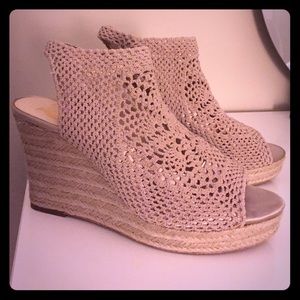 Vero Cuoio Beige Wedges