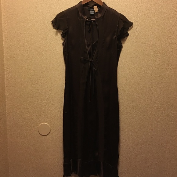 Chocolate Dress 100% Silk