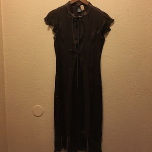 Chocolate Dress 100% Silk