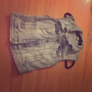 Denim vest