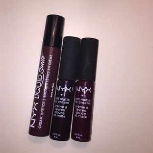 NYX matter lip creams