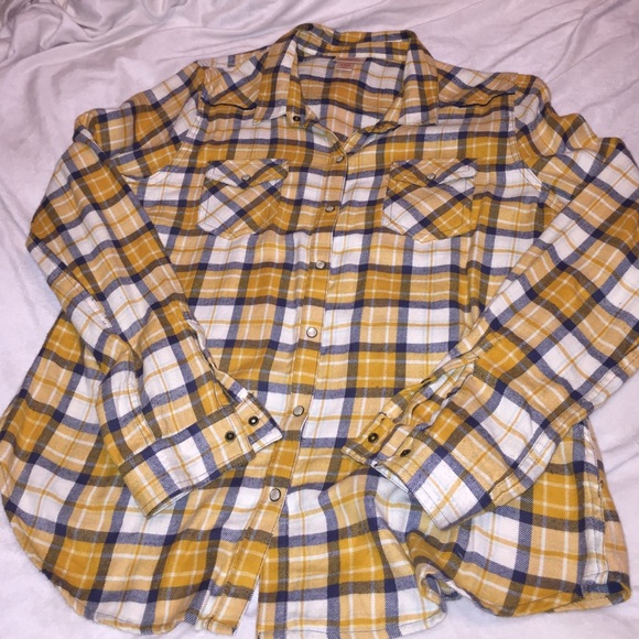Flannel button down