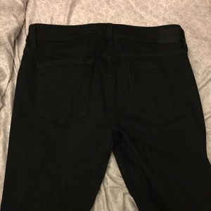 Bebe black skinny jeans