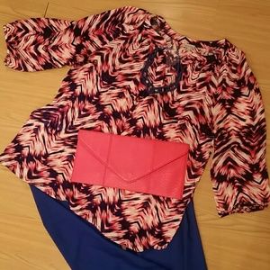 Beautiful multi colored Tunic