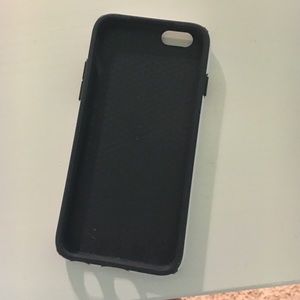 white and black iPhone case