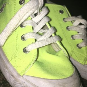 Neon Green Polo shoes
