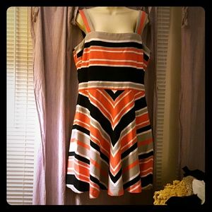 Milly for Banana Republic Sz 16 Striped Dress