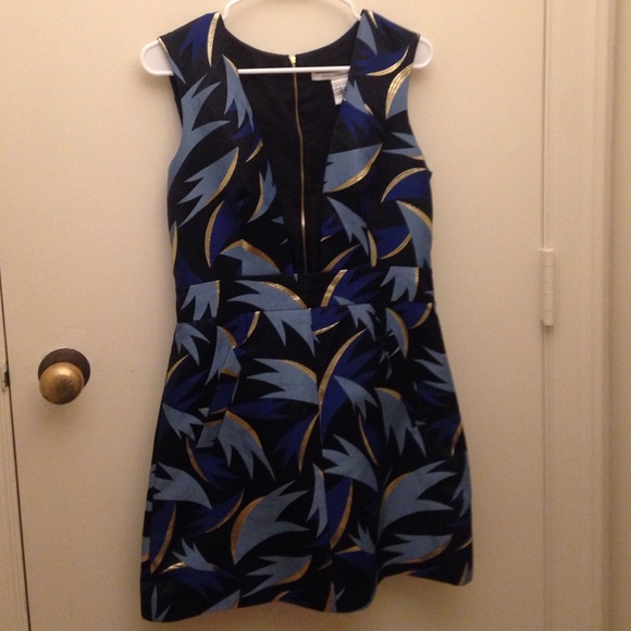 Diane Von Furstenberg Silk Jumper Dress