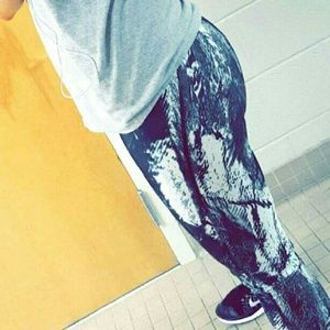 UA compression long leggings