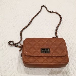 Brown Vera Pelle shoulder bag