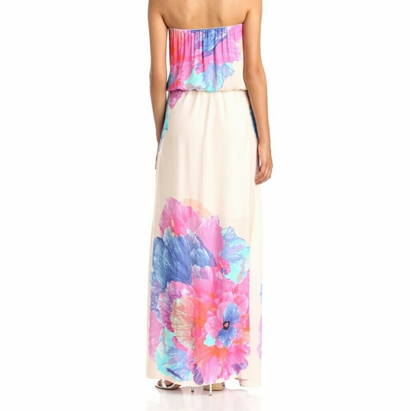 Spring & Summertime Floral Maxi Dress - Picture 2 of 3