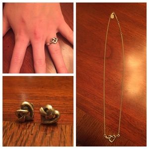 **BUNDLE** James Avery Heartknot Set