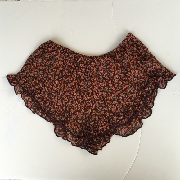 Brandy floral vodi shorts