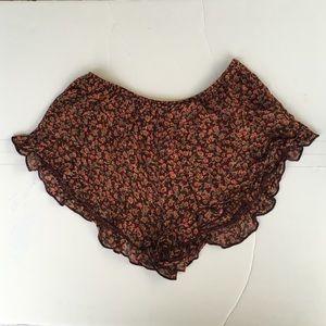 Brandy floral vodi shorts