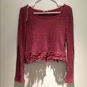 Light pink sweater (Pacsun)
