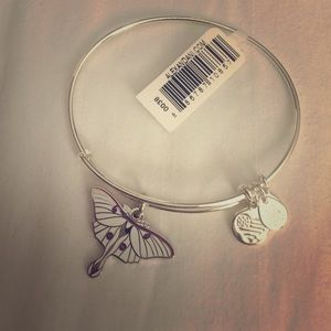 Alex & Ani Luna Moth Bracelet