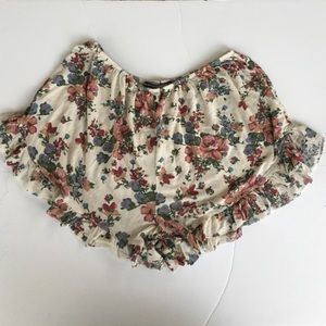 Brandy floral vodi shorts
