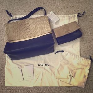 Celine All Soft Python Purse