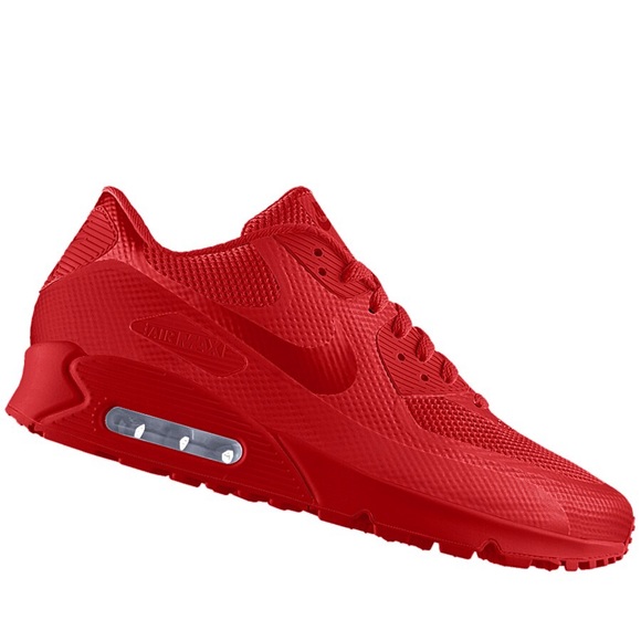 Nike Air Max 90 HYP Red BRAND NEW Hyperfuse - Picture 4 of 4
