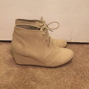 Beige Wedges