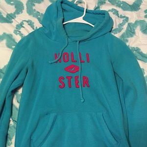 Blue Hollister pullover sweatshirt