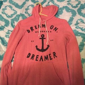 Peach color sweatshirt