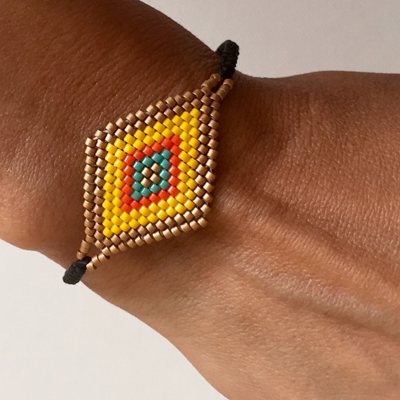 SOLD-Handmade Ojito Bracelet - Picture 2 of 2