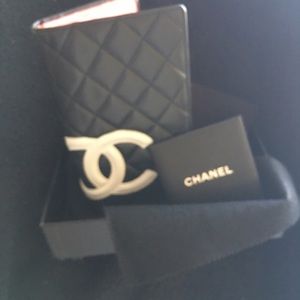 Chanel cambon black wallet
