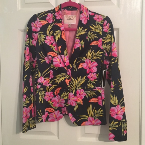 Floral Juicy Blazer