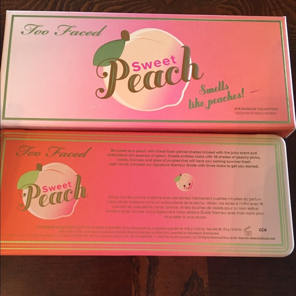 ***SOLD ON MERC*** Too faced sweet peach palette - Picture 3 of 3