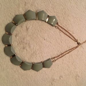 Mint green necklace