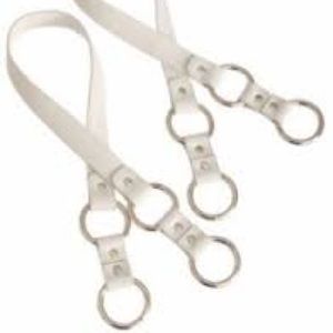 Miche white handles(set of two)