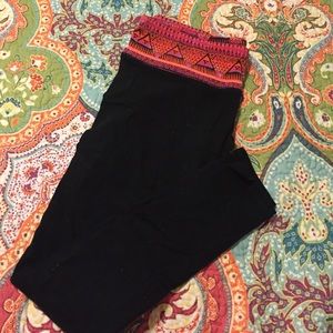 Aztec print yoga leggings