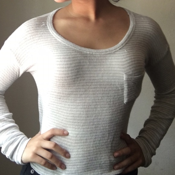 Hollister striped long sleeve.