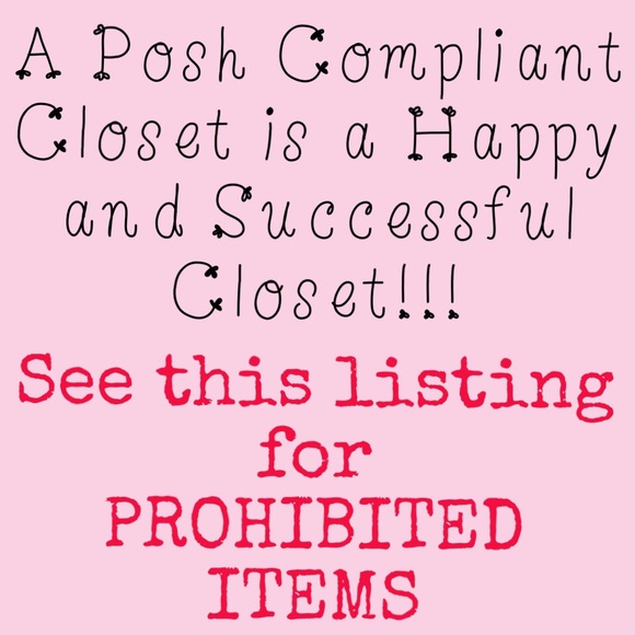 Tips to Posh Compliant Closets
