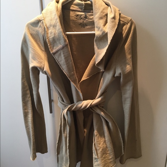 Lucky Brand hooded cardigan