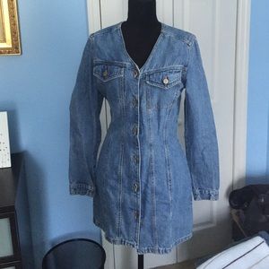 Denim dress