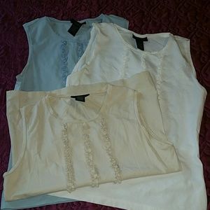 Set of 3 dress tanks from the limited