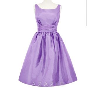 NWT Azazie Kira Dress in Lilac Sz. 4