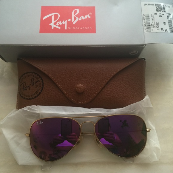 Rayban aviator / New purple