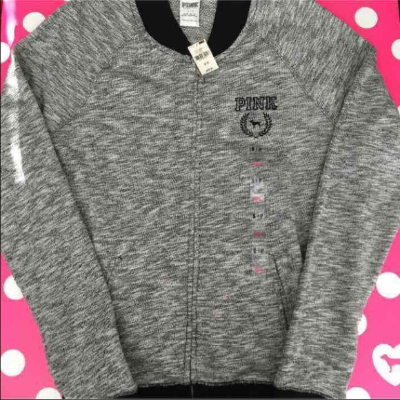 VS Pink *S* logo full zip - Picture 3 of 5