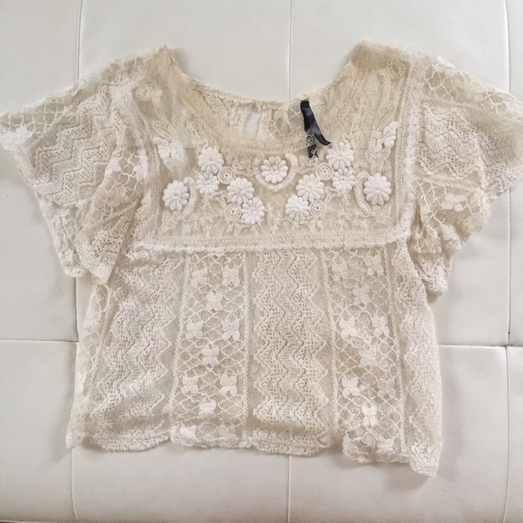 Vintage lace top