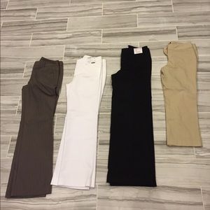 BUNDLE: Size 4 pants/one Capri