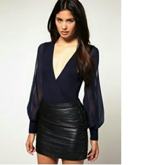Asos deep plunge bodysuit brand new best offer