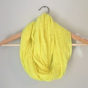 Neon Yellow Infinity Scarf by American Eagle