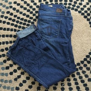 Level 99 blue denim Relaxed Lily Straight Leg