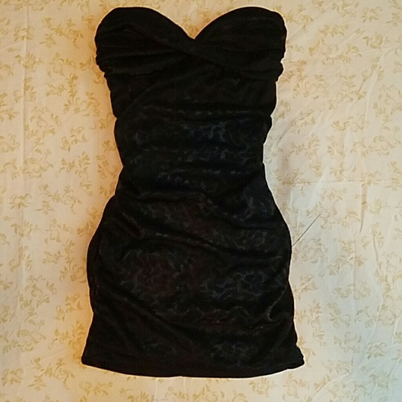 2b bebe Cheetah Tube Dress